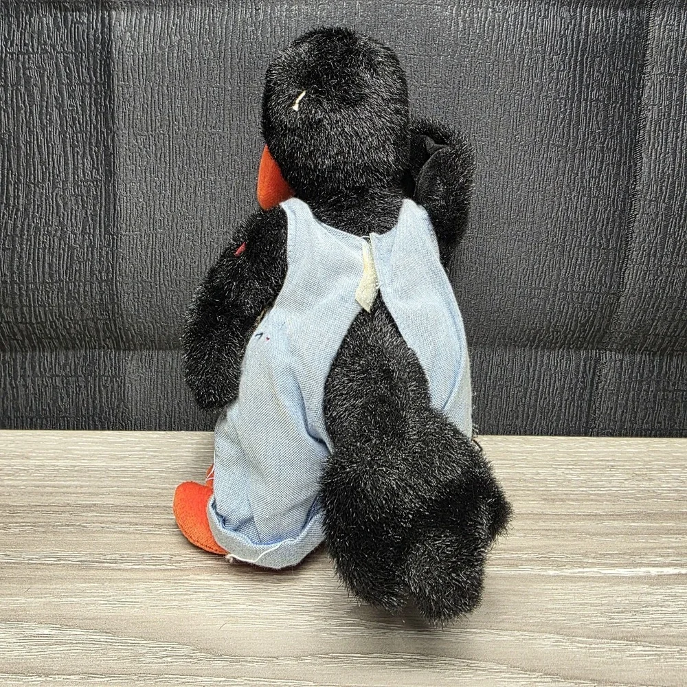 Ty Attic Treasures Cawley the Crow‎ Bird Plush Beanie Baby 1993  Retired 9